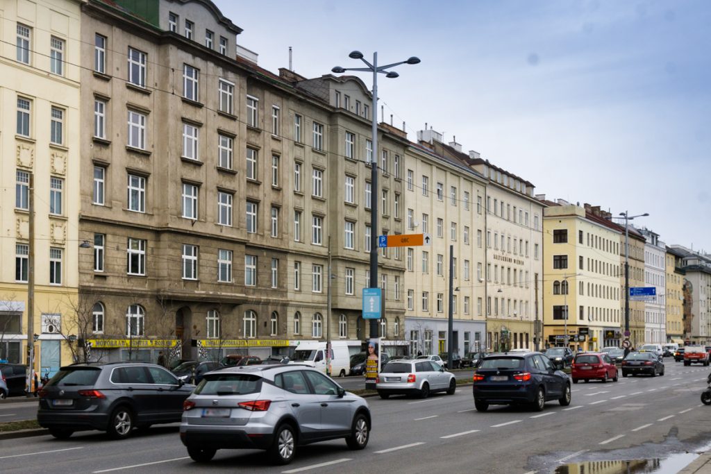 Eine einst Noble Wohnadresse nahe des heutigen Wiener Hauptbahnhofes